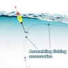 OriGlam 5pcs EVA Foam Floats - Fishing Bobbers for Pike,