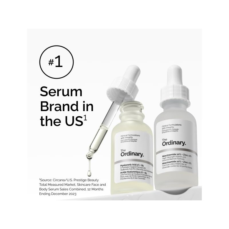 The Ordinary Salicylic Acid 2% Solution, Acne-Fighting Serum for Blemish-Prone