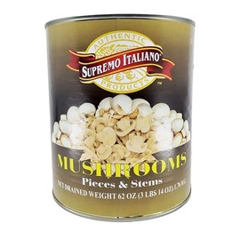 Supremo Italiano Mushrooms Stems and Pieces, 62 Ounce