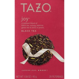 Tazo Joy Seasonal Flavor Black Tea, 20 Filter Bags (1.58 Oz.)
