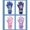 TOKYMOON Children's Ski Gloves, Snowboard Gloves, Snow Gloves, Waterproof and