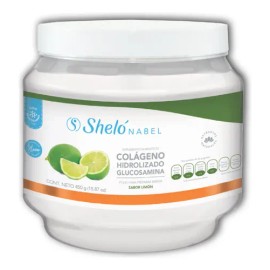 Colágeno Hidrolizado Glucosamina En Polvo Sheló Nabel Limón                                                                                           