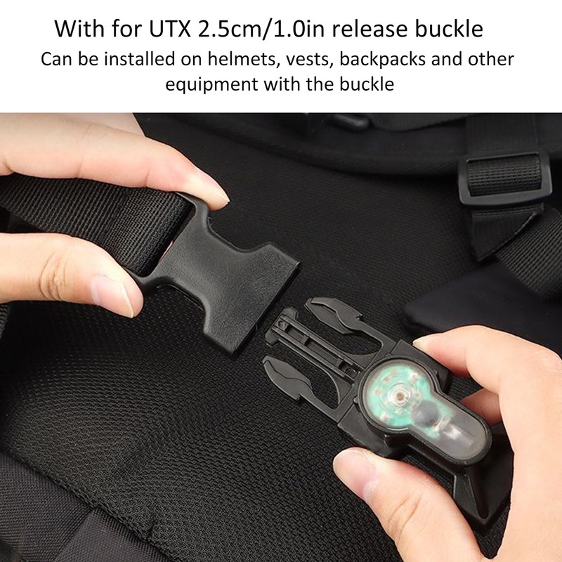 Outdoor Mini Survival Safety Light IPX8 Waterproof Signal Lamp with