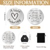 Sureio Pocket Hug Token Long Distance Relationship Keepsake Stainless Steel
