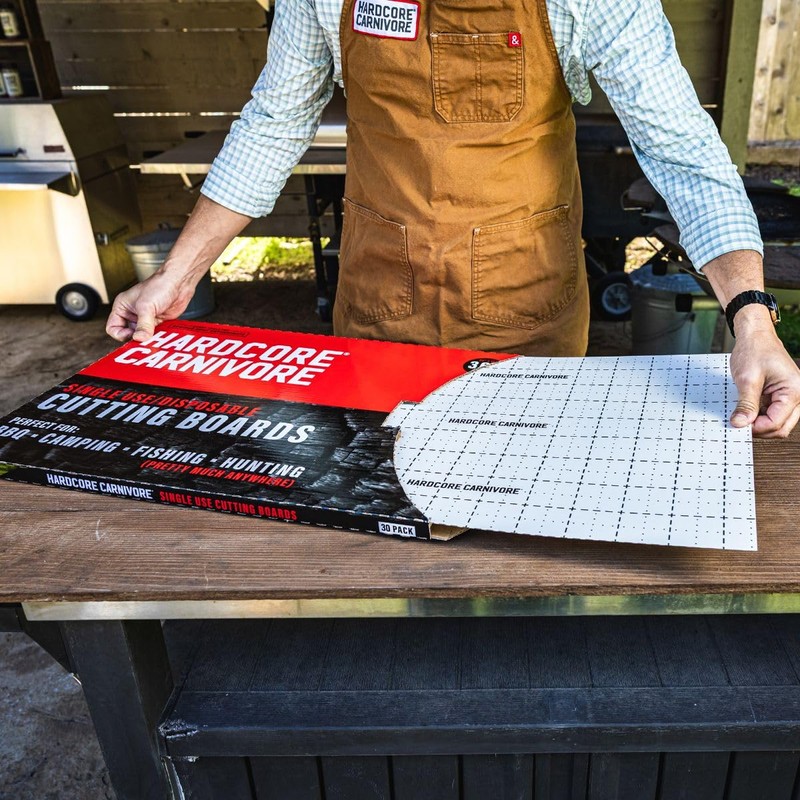 Hardcore Carnivore Disposable Cutting Boards (24" x 18", 60, Count)