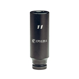 Capri Tools 11 mm Deep Impact Socket, 1/4-Inch Drive, 6-Point, Metric