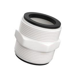 PalpitateC Pool Split Hose Connector Compatible with Intex Coleman Swimming Pump 1.5 Inch Pool Hose Extender with 2 L Rings Gaskets, Coleman&Intex Above Ground Pool Hose Connector Parts - 1 Pack