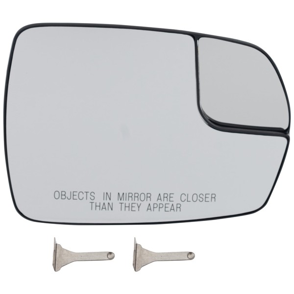 Kool Vue Mirror Glass Compatible With Ford Edge 2015-2018, Passenger