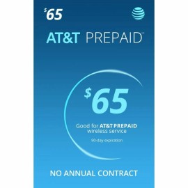 AT&T SIM Card with $65 Monthly Calling Plan 1 Month Service Included