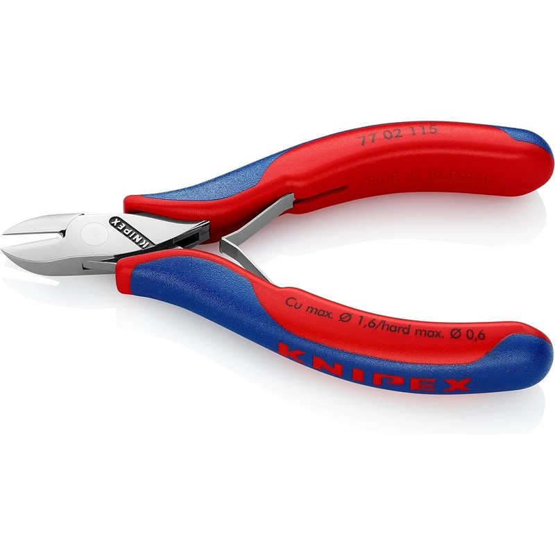 Knipex - Electronics Diagonal Cutters-Comfort Grip - 77-02-115