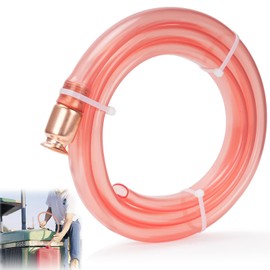 Nutmanel Pump Hose, Shake Hose, Hose Pump, Orange Siphon Pump, Transfer Pump, Hand Pump, Shake Hose, Petrol Self-Priming Hose for Gas/Petrol/Diesel/Fuel
