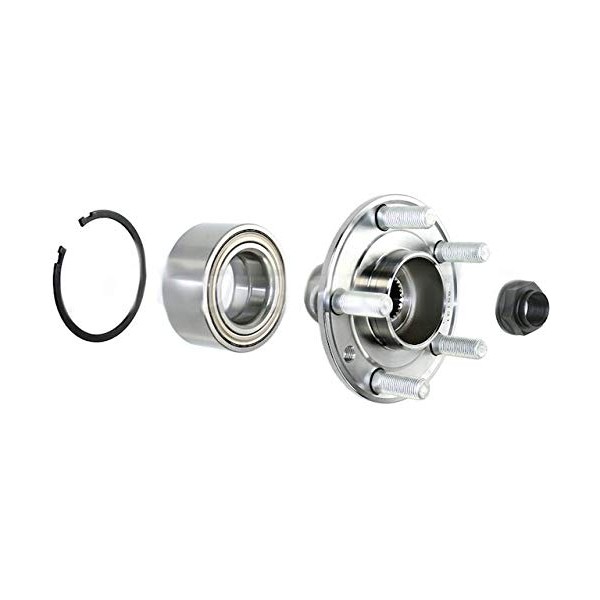 Rear Wheel Hub and Bearing Repair Kit - with Retaining