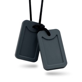 Sensory Chew Necklace for Kids, Oral Motor Aids Chewy Necklace Sensory for Boys Girls with Autism, ADHD, SPD Needs, Oral chew Toys for Sensory Made of Food Grade Silicone BPA Free