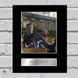 Damian Lewis Signed Mounted Photo Display Billions #2