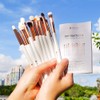 DUcare Eyeshadow Brushes 15Pcs- Professional Eye Makeup Brushes for Blending,