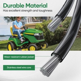 GY22387 PTO Control Cable Fits for John Deere Riding Mower Deck Engagement Clutch Cable D100 D105 D110 D125 S/N 700001 - After