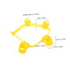 IWOWHERO 4Pcs Tree Support Bracket Straps for Stabilizing Trees Wind