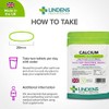 Lindens Calcium 400mg Tablets with Vitamin D3-100 Tablets - Contributes