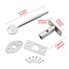 HJGarden Stainless Steel Fire Door Hidden Manager Tubewell Key Mortise