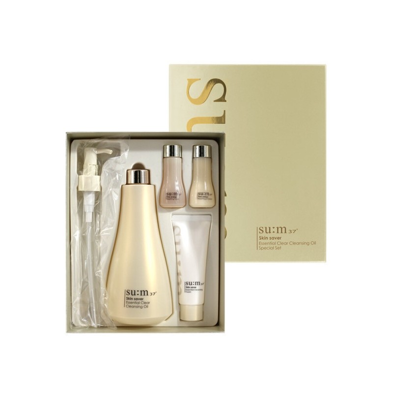 37 Skin Saver Essential Clear Cleansing Oil Special Set /