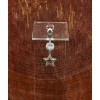 Belly Ring 14 Gauge Star Dangle Belly Button Ring Stainless