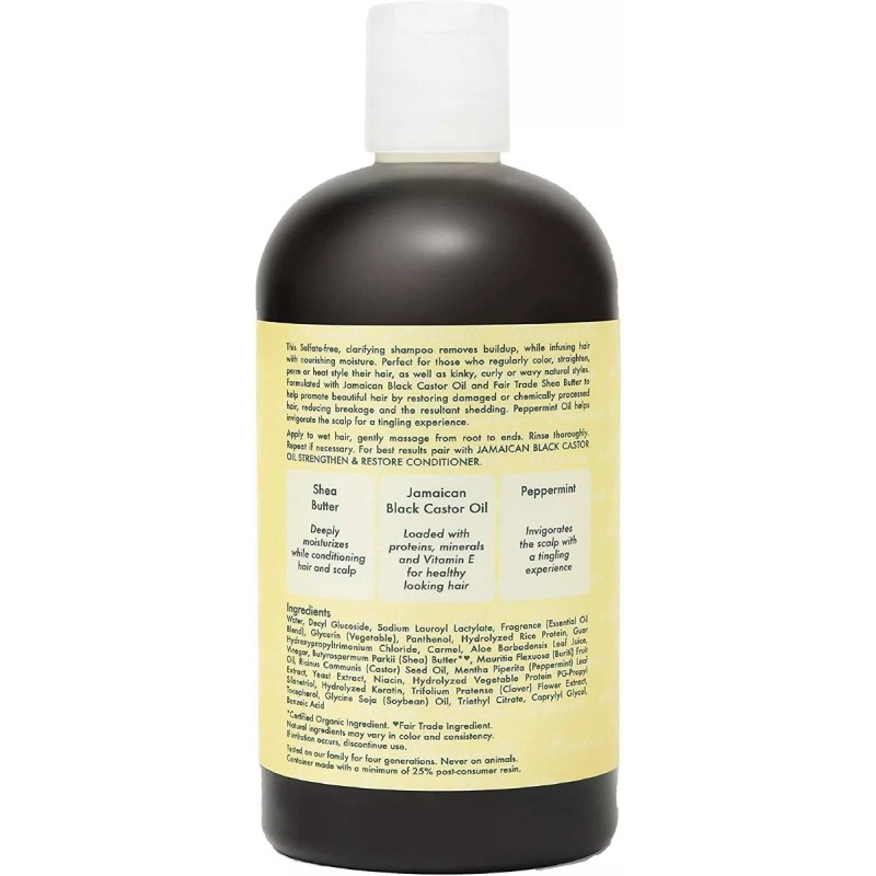 Shea Moisture Shampoo·y Acondicionador Jamaican Black Castor