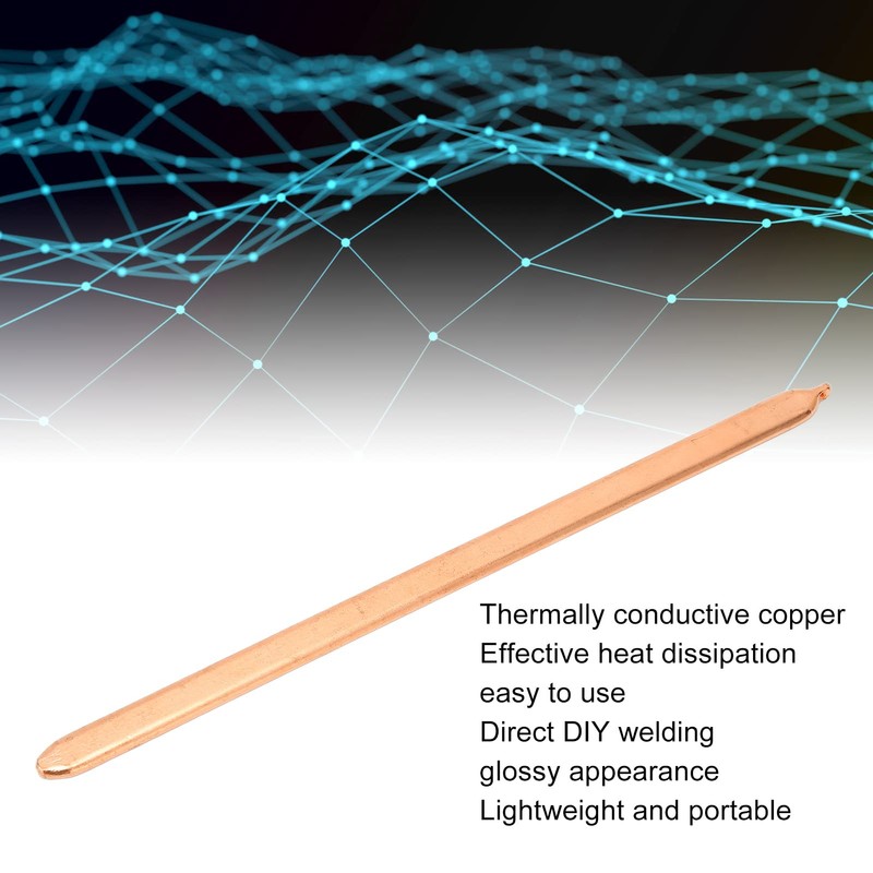 Flat Heat Pipe Pipe for Computer Laptop CPU Heatsink Width