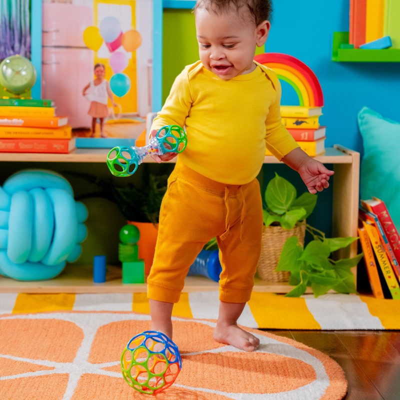 Bright Starts Easy-Grasp Oball Bundle Gift Set - Grasp The