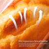 8 x 12 Inch Mirco Perforated Bread Bags, 100 Clear