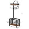 CHOEZON Toilet Paper Holder Stand, Freestanding Toilet Paper Holder with