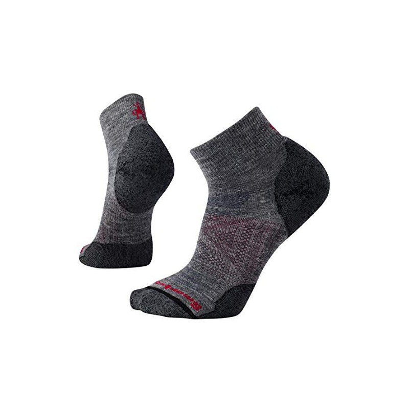 Smartwool Women's PhD Outdoor Light Mini Socks, Medium Grey, Large