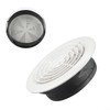 Adjustable Air Vent Cover, ABS Ceiling Vent Covers, Round Air