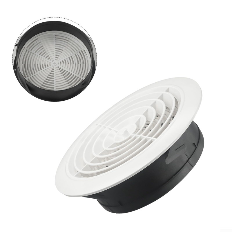 Adjustable Air Vent Cover, ABS Ceiling Vent Covers, Round Air