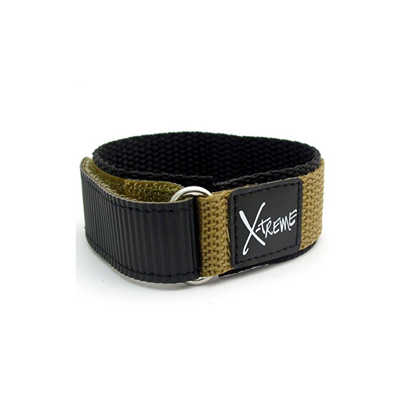 X-treme Tough Sports Watch Strap Band Men's Hook and Loop