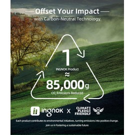 Ingnok 18.5 Inch Portable Monitor, 100% sRGB FHD Laptop Screen Extender USB C HDMI Portable Gaming Monitor w/Smart Cover & Speakers, External Monitor for Laptop Mac PC