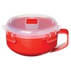 Sistema Red/Clear Microwave Porridge Bowl 850 ml
