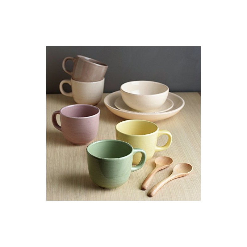 KINTO 55851 ORGANIC Cup, 12.8 fl oz (380 ml), Green