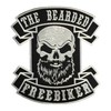Embroidered Iron on Patch - Big Patch - The Beard