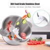 HOMEASY Meat Grinder Electric, Food Processor 2L Stainless Steel Meat