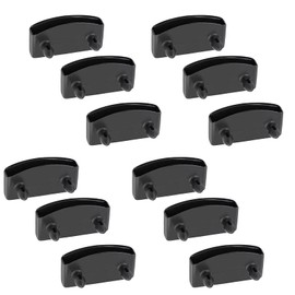 12Pcs Bed Slat Holders, Bed Slat Caps, Side and Center Bed Slats Holders Replacement for Single, Bed Slats Cover for Holding Securing Wooden, Double and King Size