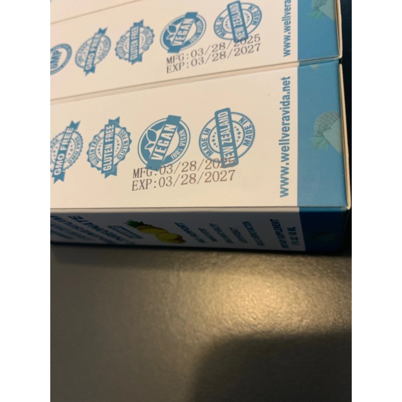 WellVeraVida Magnesium L-Threonate Liquid, Triple Sleep 2 Fl Oz (Pack