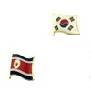 Korea Korean North & South Asia Asian Metal Enamel Country