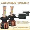 Stark H4/9003/HB2 LED High Low Beam Bulbs- CanBUS LED Headlight