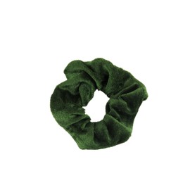 Pack of 2 Velvet Scrunchies (Green)