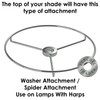 FenchelShades.com 5" Top Diameter x 9.5" Bottom Diameter x 7"