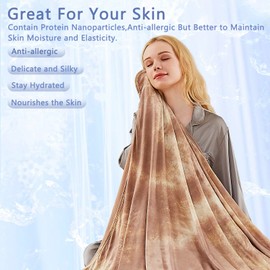 Topcee Cooling Blanket (90"x90"Queen Size) for Hot Sleepers and Night Sweats,100% Oeko-Tex Certified,Arc-Chill Q-Max >0.5 Cool Fiber,Ultra Cold Breathable,Comfortable, Hypo-Allergenic, All-Season.