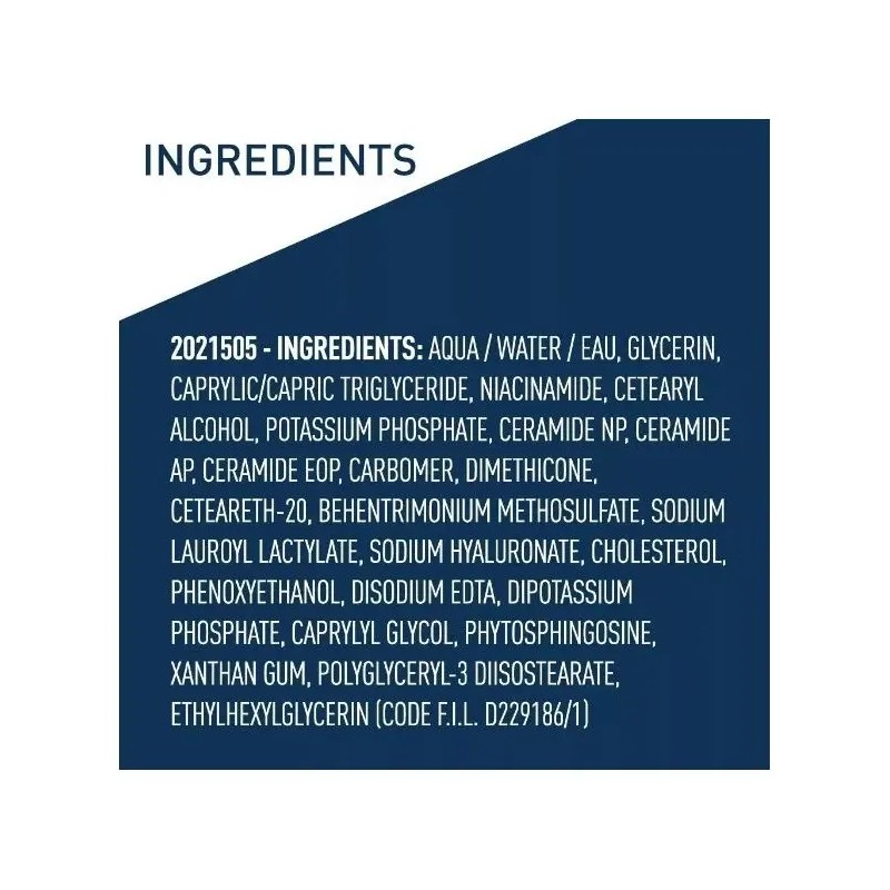 Cerave Loción Hidratante Facial Pm Ultra Ligero, Pm