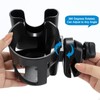 Accmor Universal Walker Cup Holder, Wheelchair Cup Holder with Phone