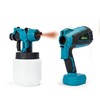 Brushless Cordless Paint Sprayer Electric Spray Paint Gun for for