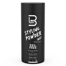L3 Level 3 Styling Powder - Natural Look Mens Powder - Easy to Apply with No Oil or Greasy Residue (Small - 30 Grams)